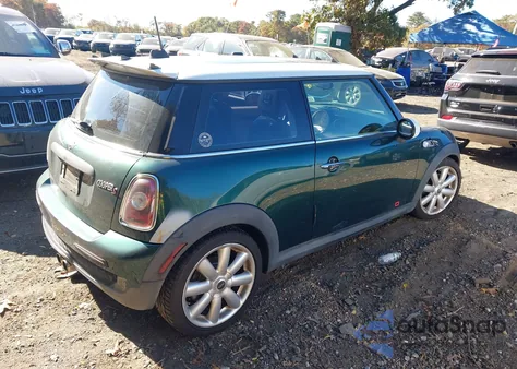 2008 Mini Cooper S z USA, uszkodzony, nr VIN WMWMF73588TV34242
